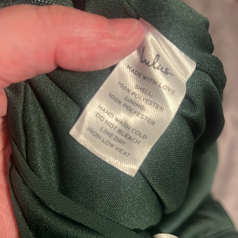Lulus Blessed with Beauty Green Ruffled Sleeveless Maxi Dress XL - Picture 12 of 13